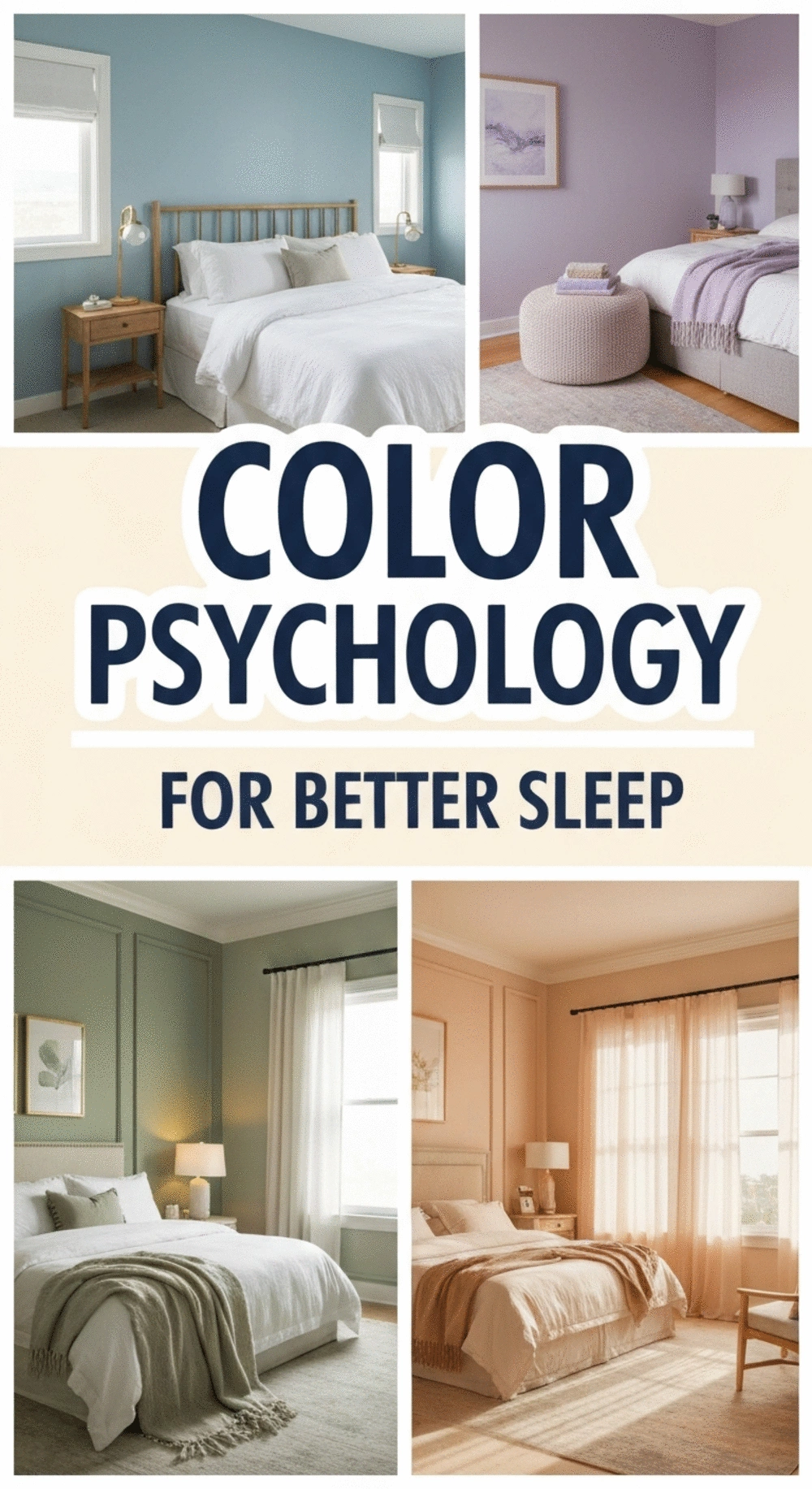 Color Psychology in Bedroom Design: What Works Best for Sleep