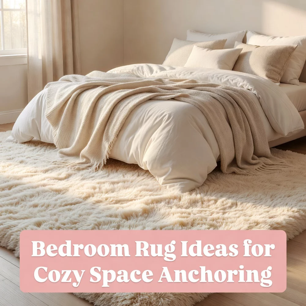 Bedroom Rug Ideas for Cozy Space Anchoring