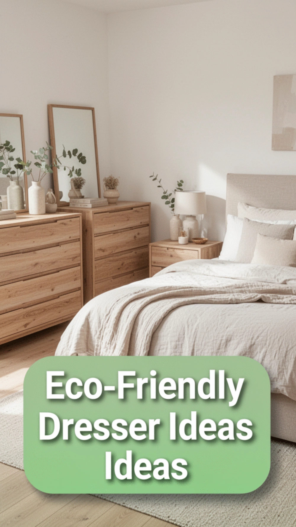 Eco-Friendly Dressers: Sustainable Materials for Your Bedroom