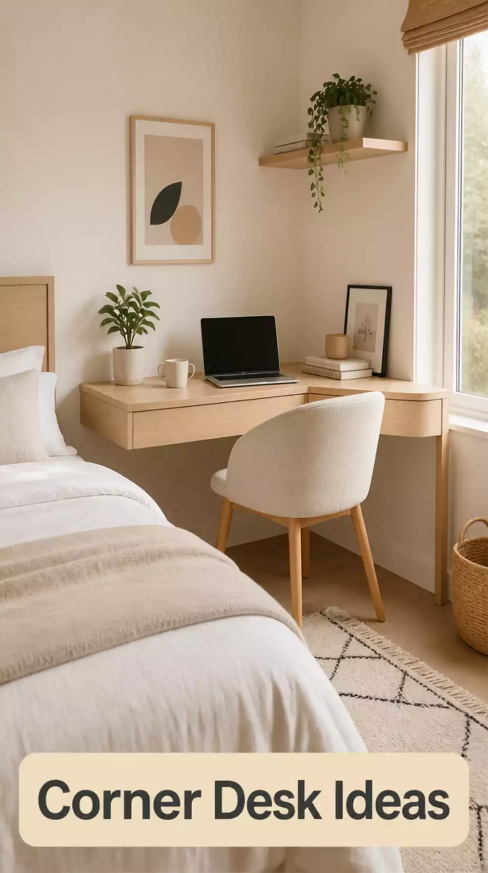 Small Bedroom Corner Desk Ideas