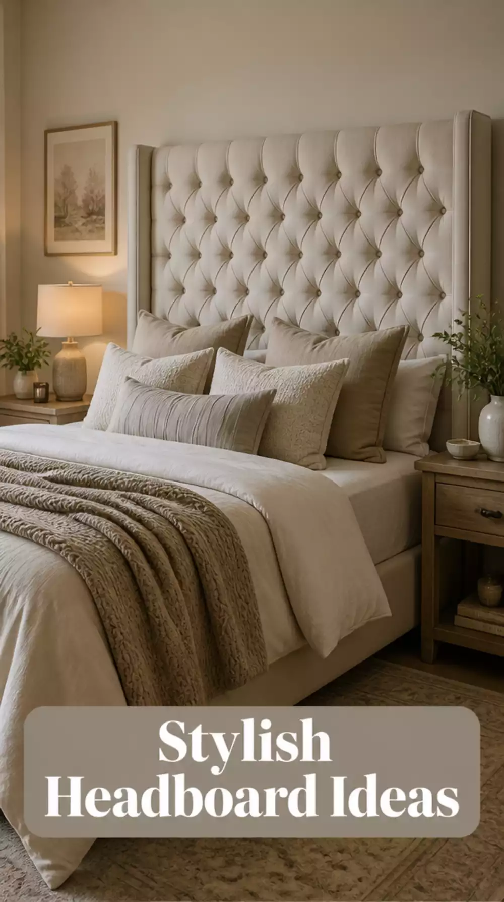 Why a Tall Headboard Makes a Studio Bedroom Feel Like a Separate Room