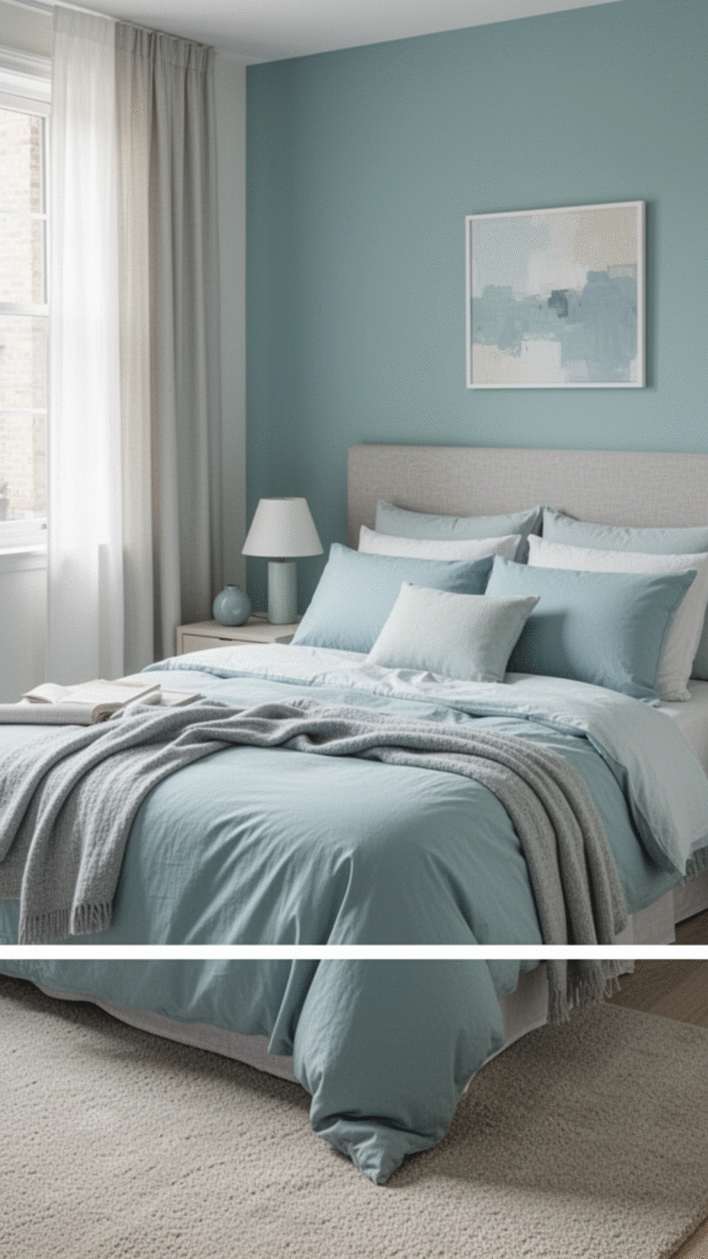 Transform your bedroom with a calming color palette for better sleep