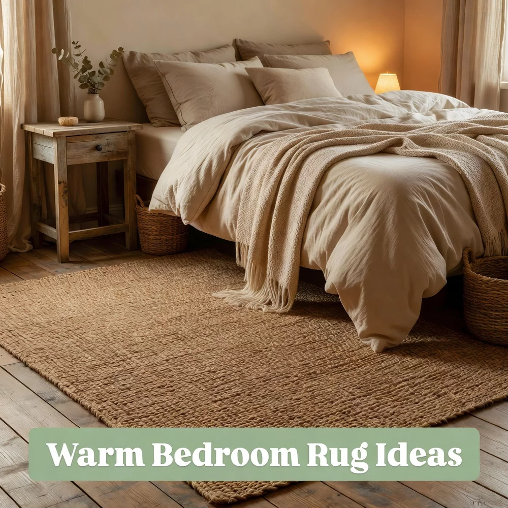 Warm Bedroom Rug Ideas for Cozy Spaces