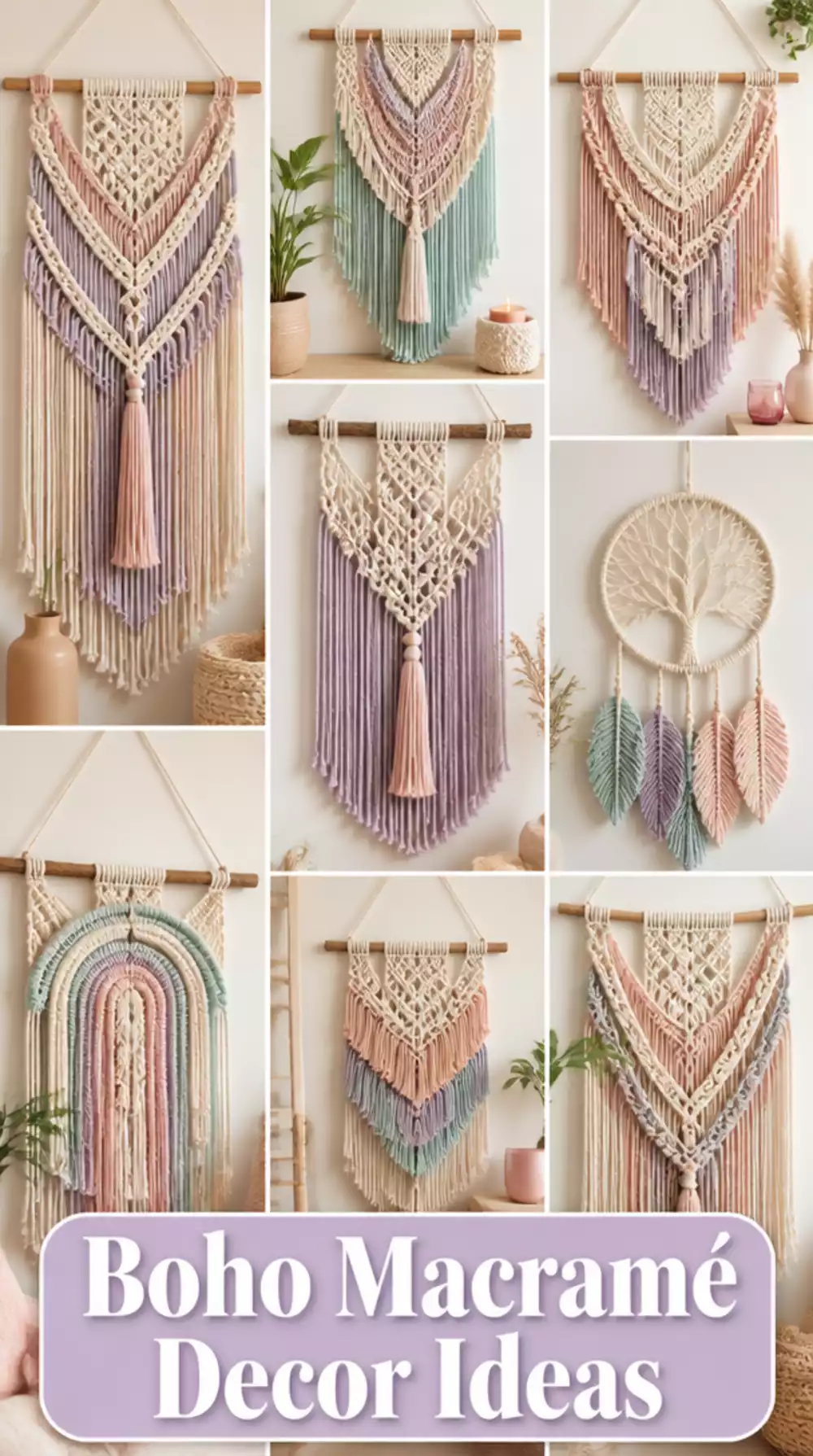 Why a Pastel Macramé Wall Hanging Makes a Teen Bedroom Feel Boho and Dreamy
