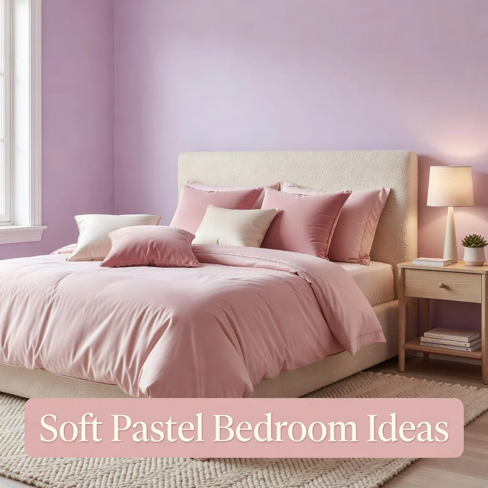 Soft Pastel Bedroom Ideas for a Feminine Retreat
