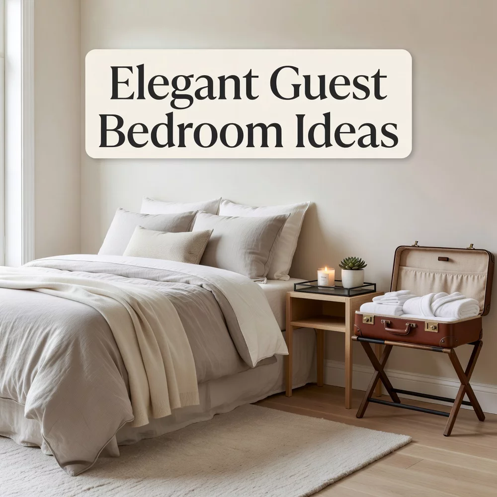 Elegant Guest Bedroom Ideas for a Cozy Stay