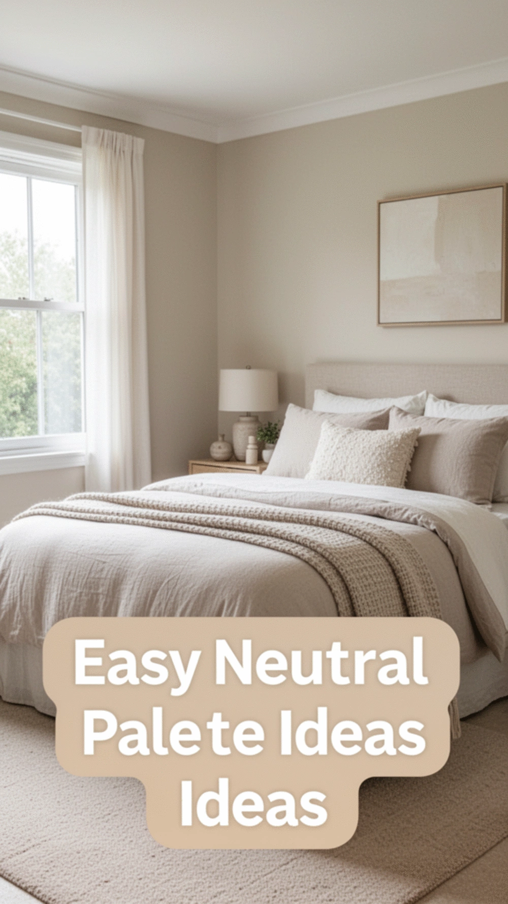 How to Create a Soothing Palette with Soft Neutral Colors in Your Bedroom