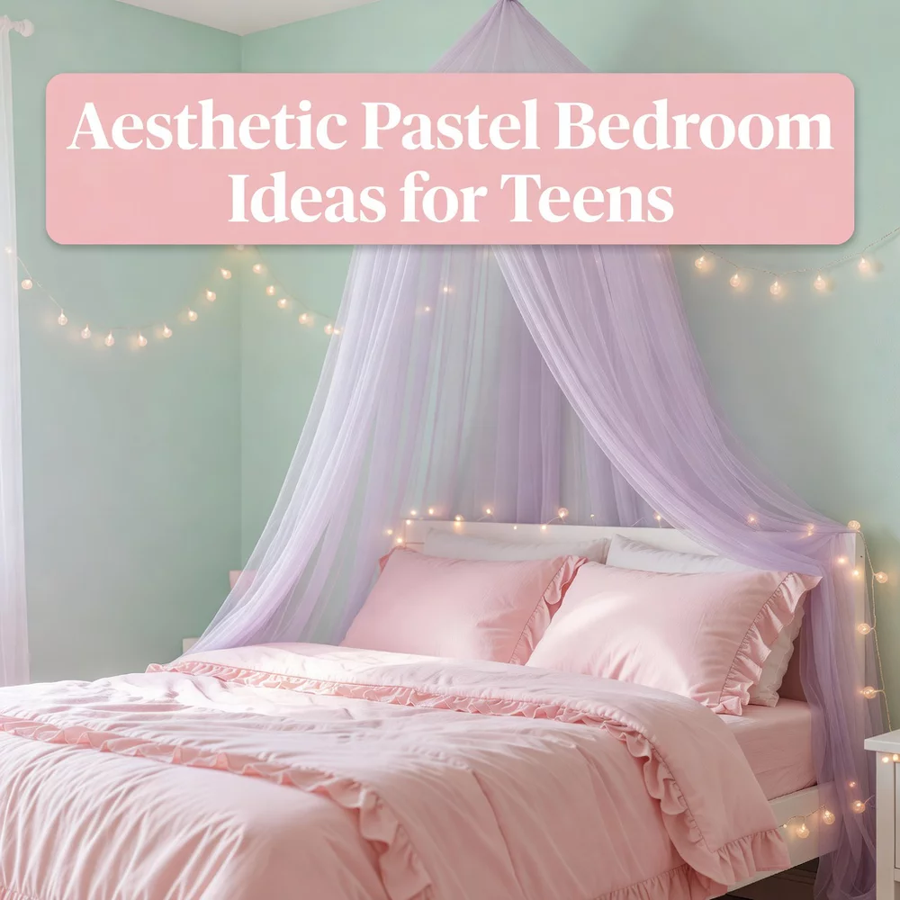 Aesthetic Pastel Bedroom Ideas for Teens