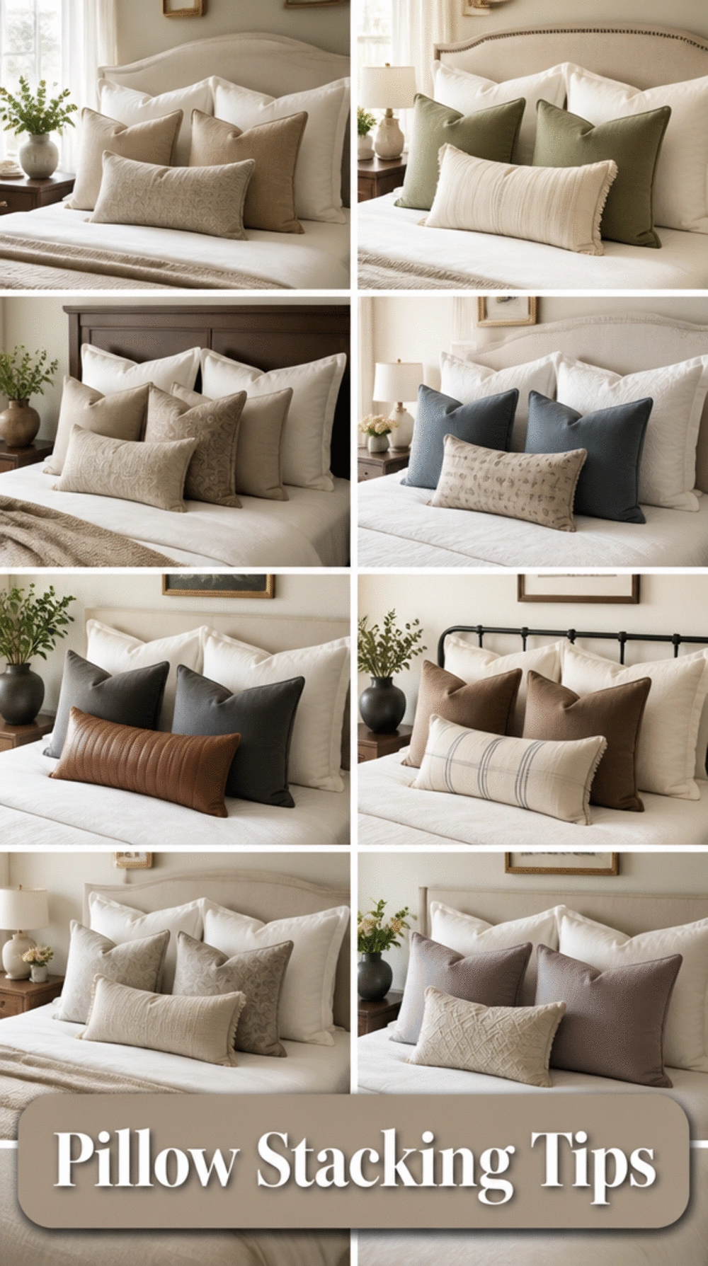 Why Hotel-Style Pillow Stacking Makes Any Bedroom Bed Look Expensive