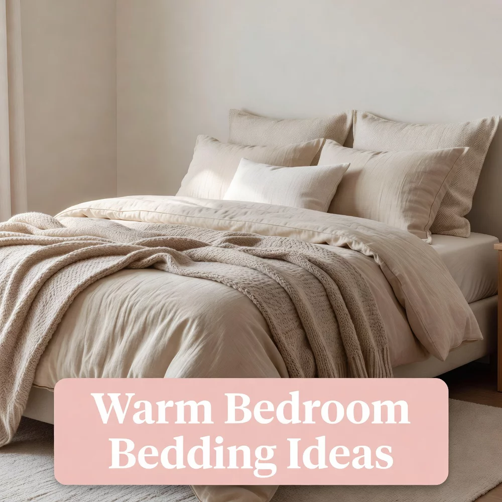 Warm Bedroom Bedding Ideas for Cozy Sleep Space