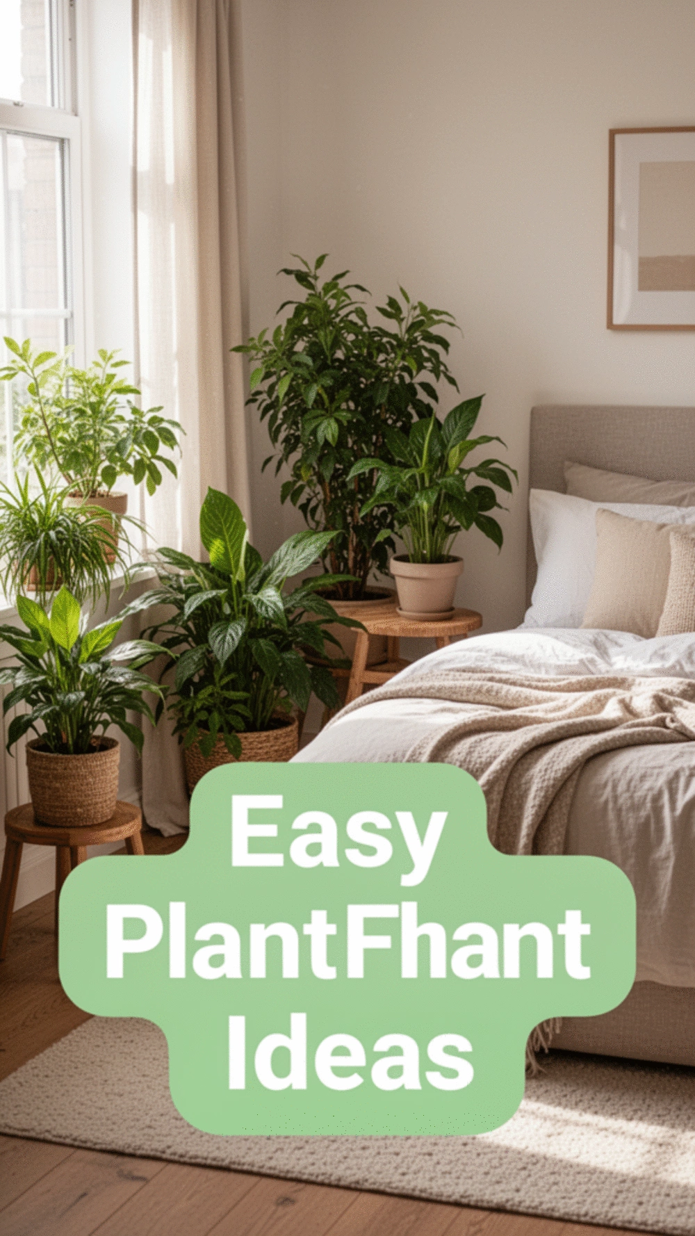 Integrate Greenery for Freshness: Easy Tips to Refresh Your Bedroom with Plants