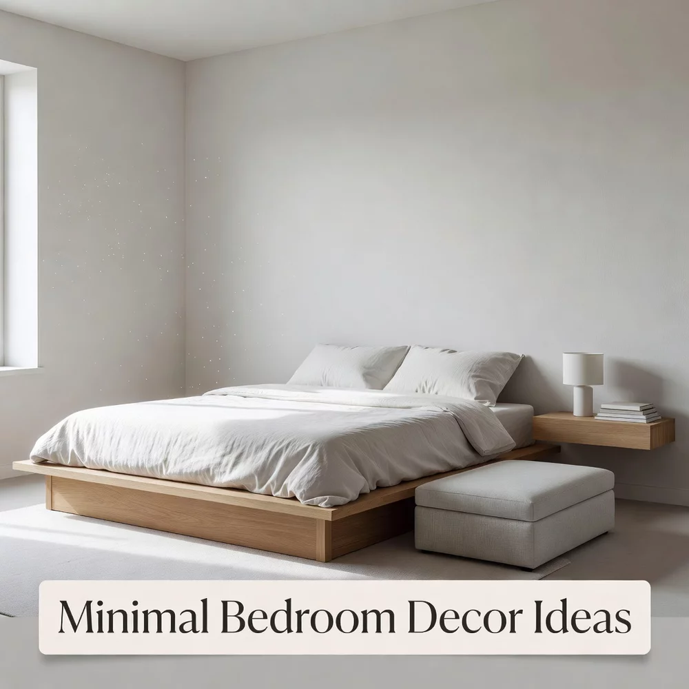 Minimal Bedroom Decor Ideas for Calm Spaces