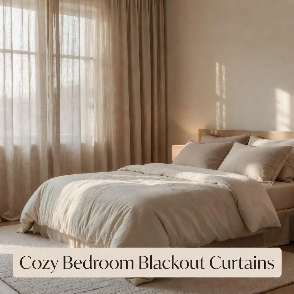 Cozy Bedroom Blackout Curtains for Better Sleep
