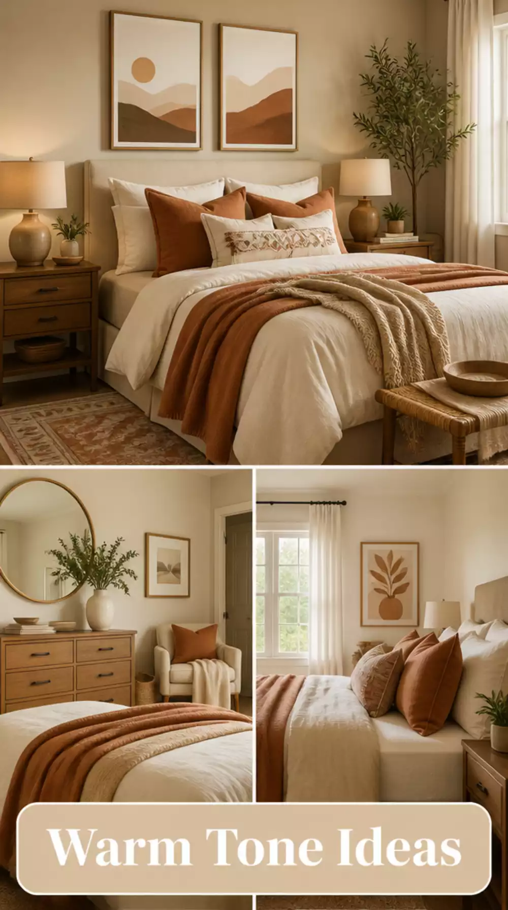 Why Mixing Three Warm Tones in One Bedroom Feels Maximalist Not Chaotic