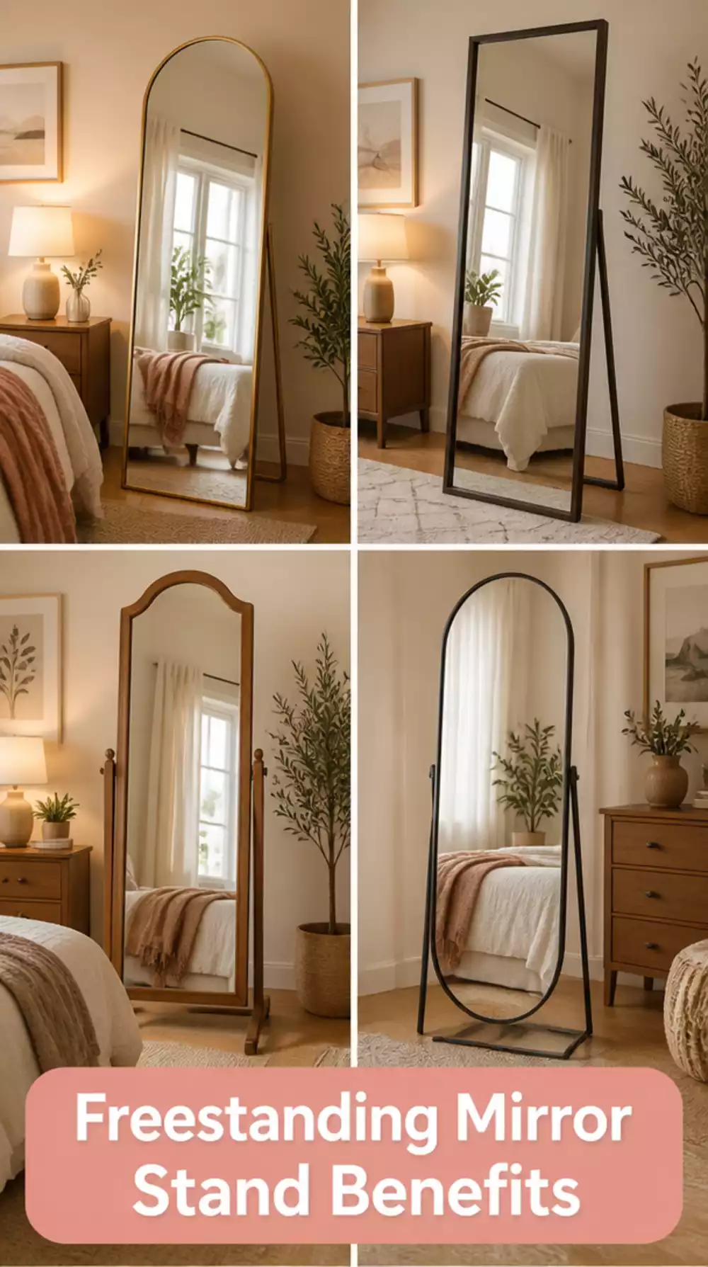 Why a Freestanding Mirror Stand Solves the Renter Bedroom Wall Problem
