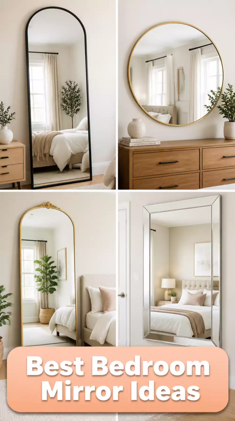 Why a Large Shared Bedroom Mirror Makes a Couple's Small Room Feel Bigger
