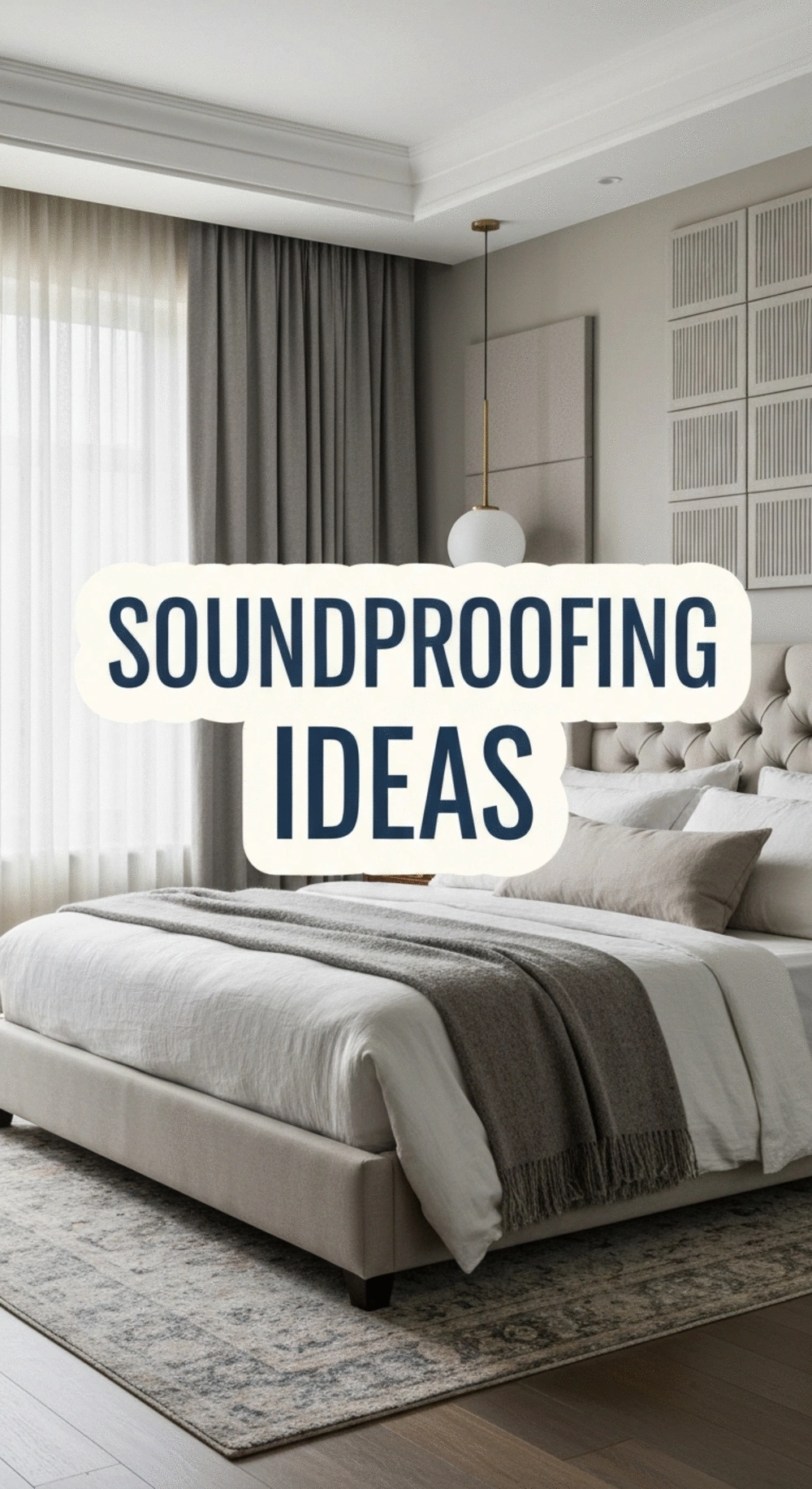Bedroom Soundproofing Ideas to Foster Deeper, Uninterrupted Sleep