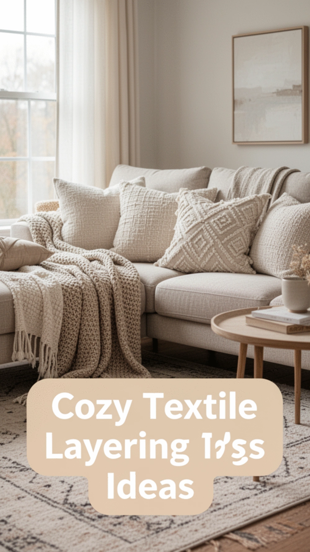 Layering Textiles: Create a Cozy and Luxurious Space with Simple Textiles