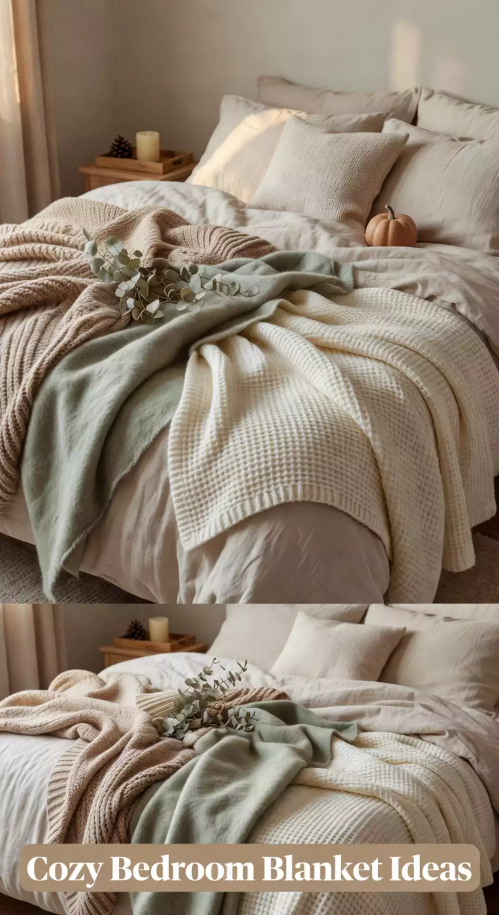 Bedroom Throw Blanket Colour Swap That Refreshes the Whole Room Instantly