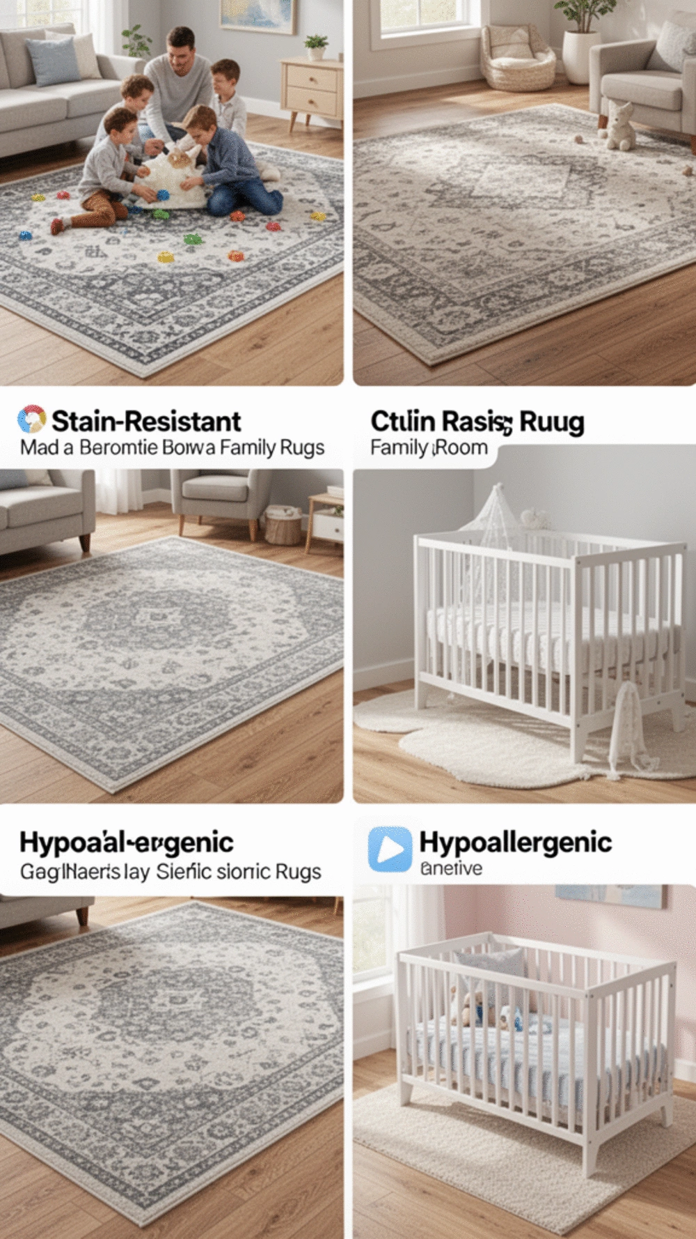 Rugs for Specific Needs: 3 Tailored Solutions for Your Space