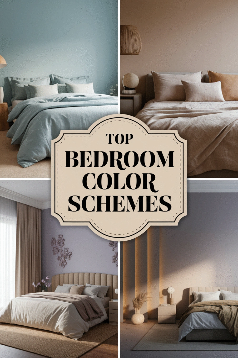 Top Bedroom Color Schemes That Promote Calm and Restful Sleep