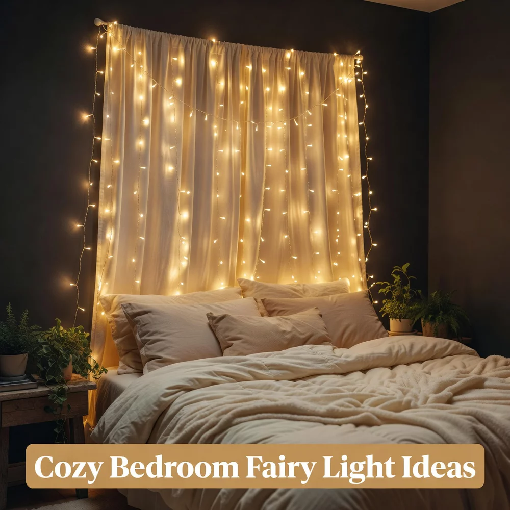 Cozy Bedroom Fairy Light Ideas for Dreamy Glow