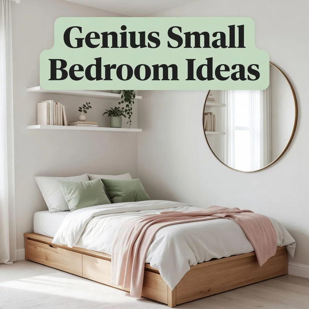 Genius Small Bedroom Ideas for More Space