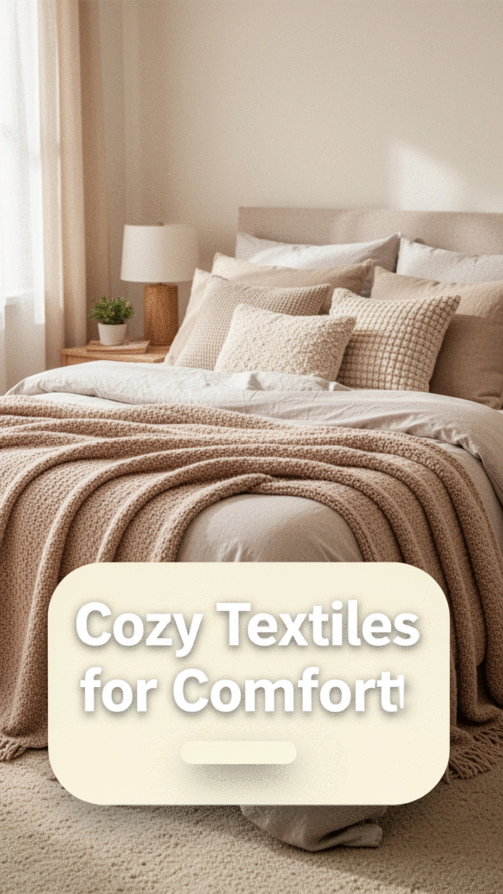 Cozy Textiles for a Relaxing Bedroom: Enhance Comfort and Warmth