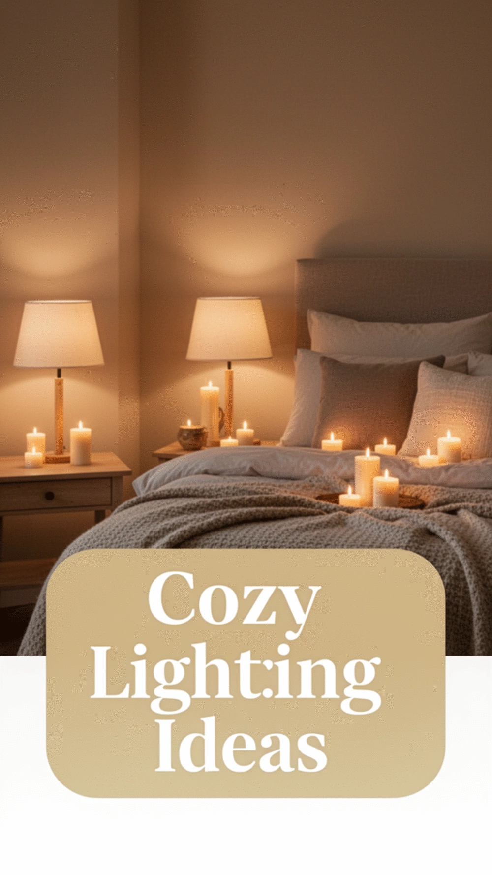 Create a Warm Atmosphere with Soft Lighting in Your Bedroom