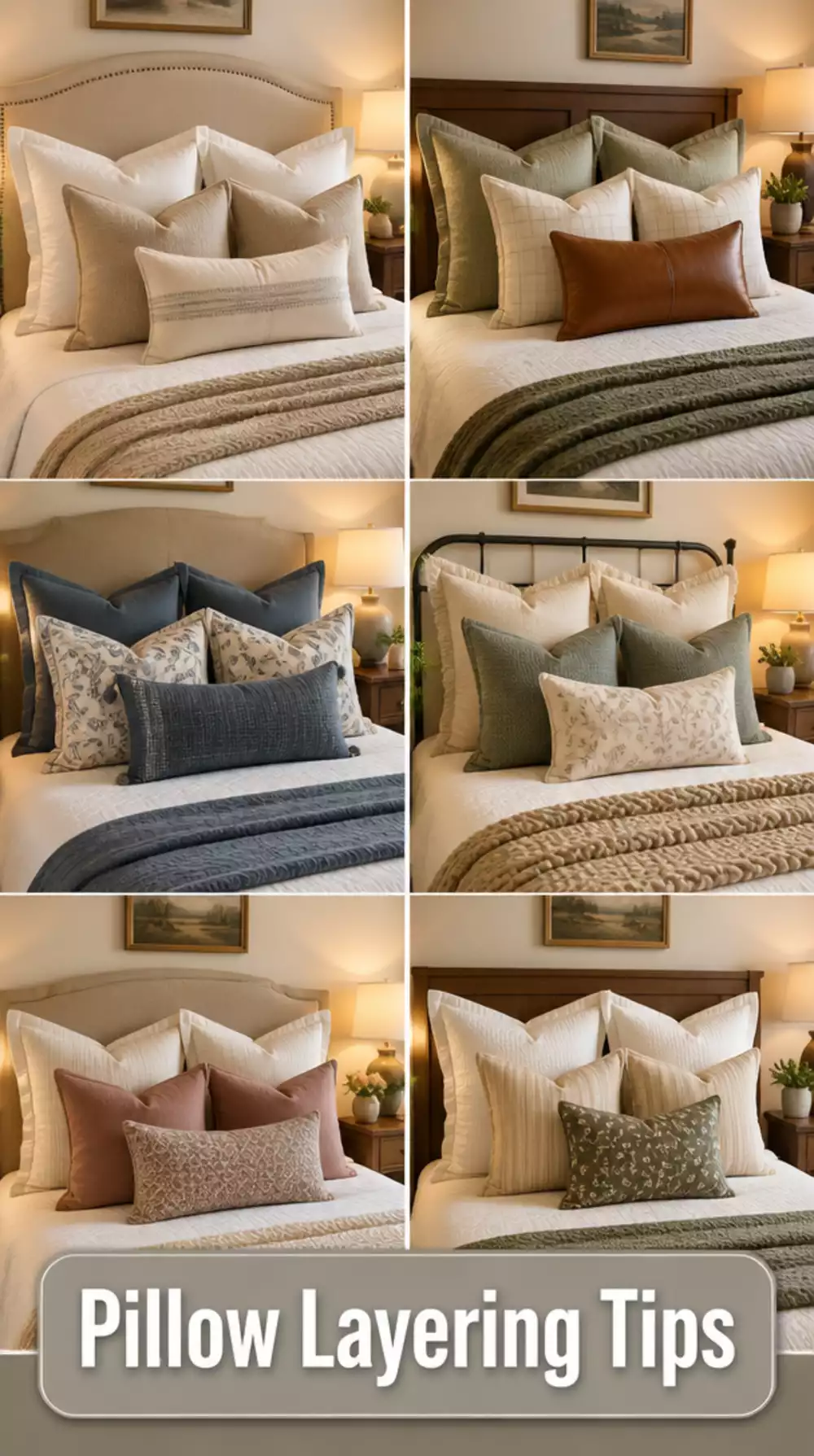 The Pillow Layering Trick Interior Designers Use on Every Styled Bed