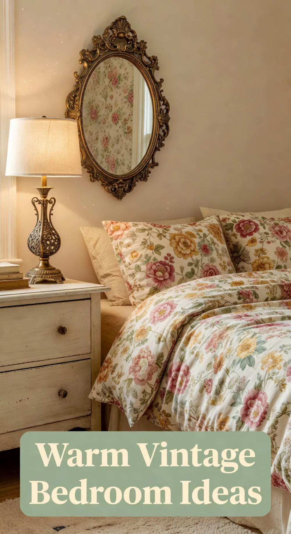 Warm Vintage Bedroom Ideas for Cozy Spaces