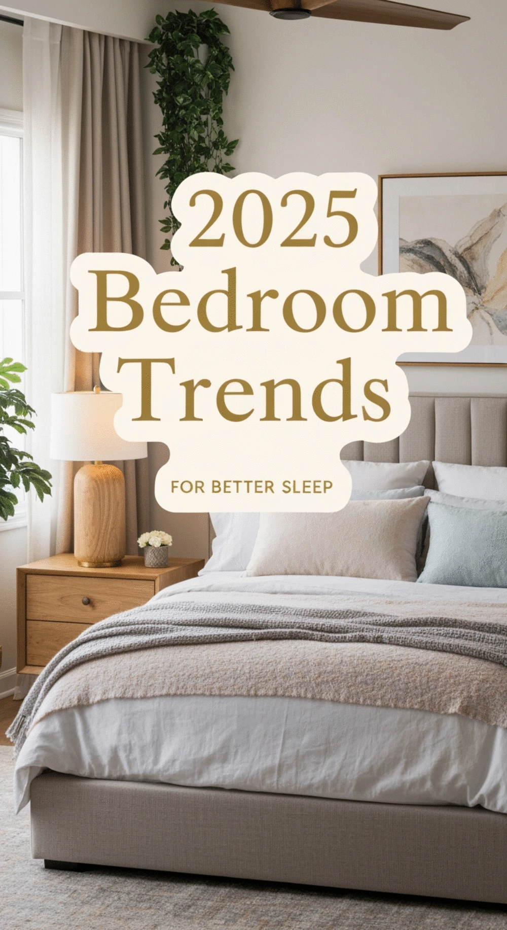 2025 Bedroom Design Trends to Elevate Your Sleep Space
