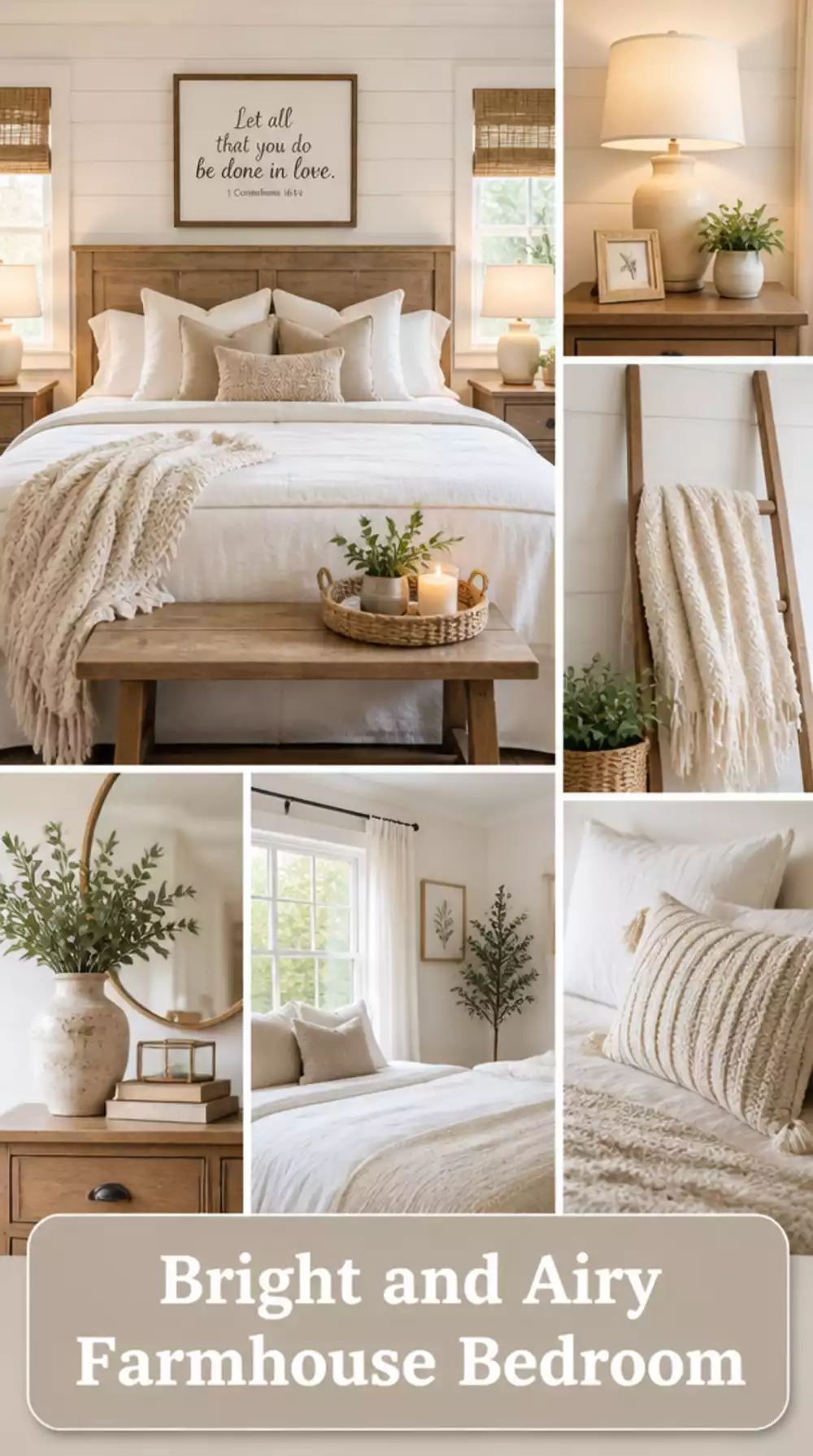 Why White Shiplap Always Makes a Farmhouse Bedroom Feel Bigger and Brighter