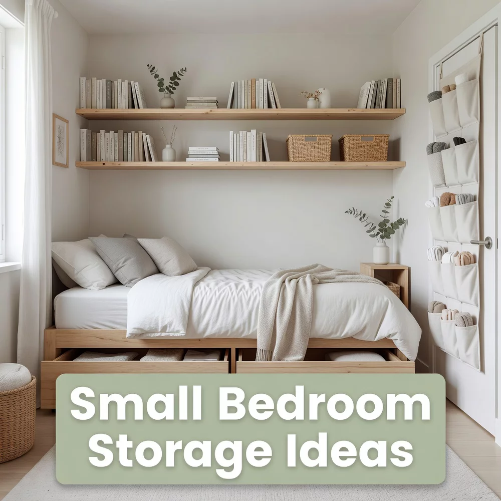 Small Bedroom Storage Ideas for Every Inch Used