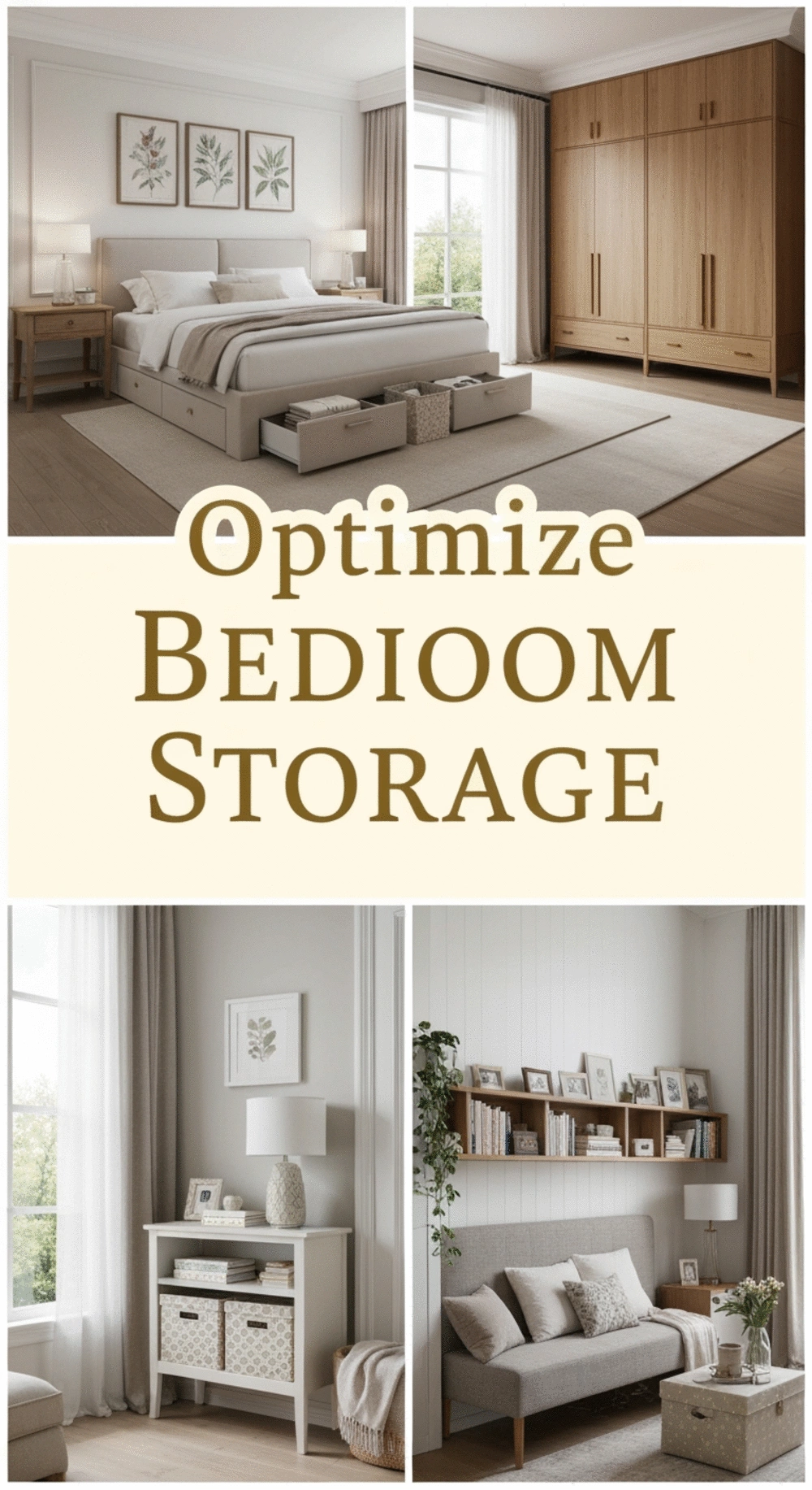 How to Optimize Bedroom Storage to Maintain a Clutter-Free Sleep Zone