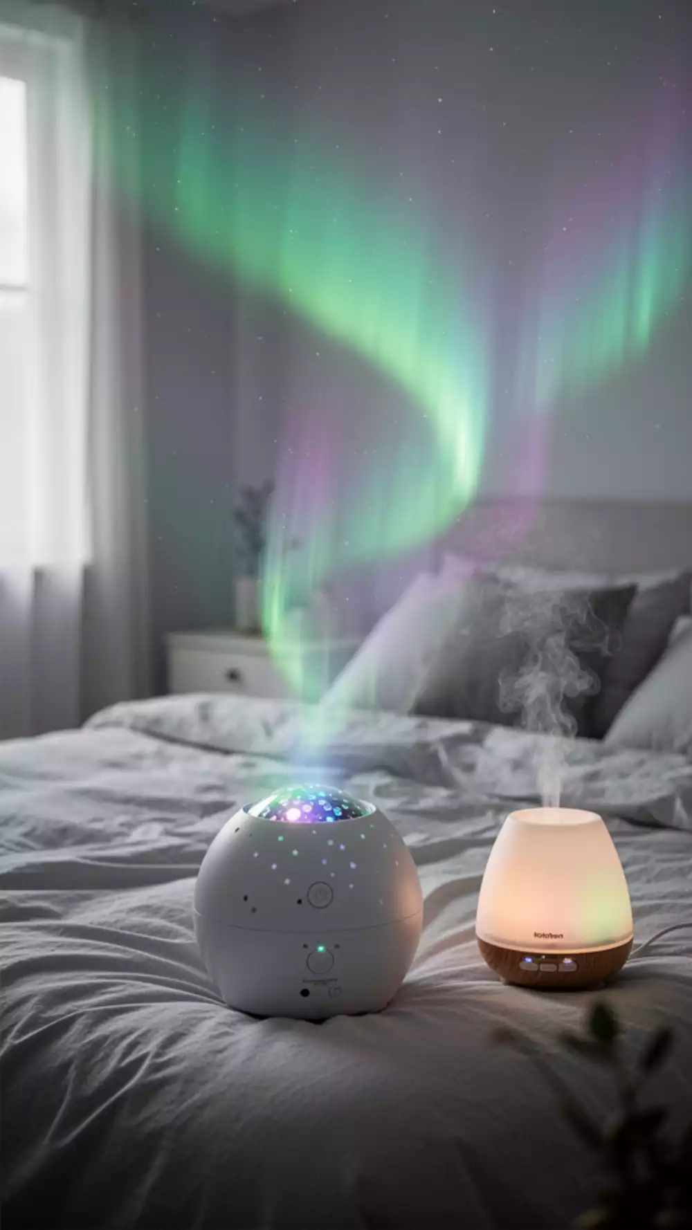 Enhance Your Sleep with Sound and Aroma: 5 Easy Ideas for a Tranquil Bedroom