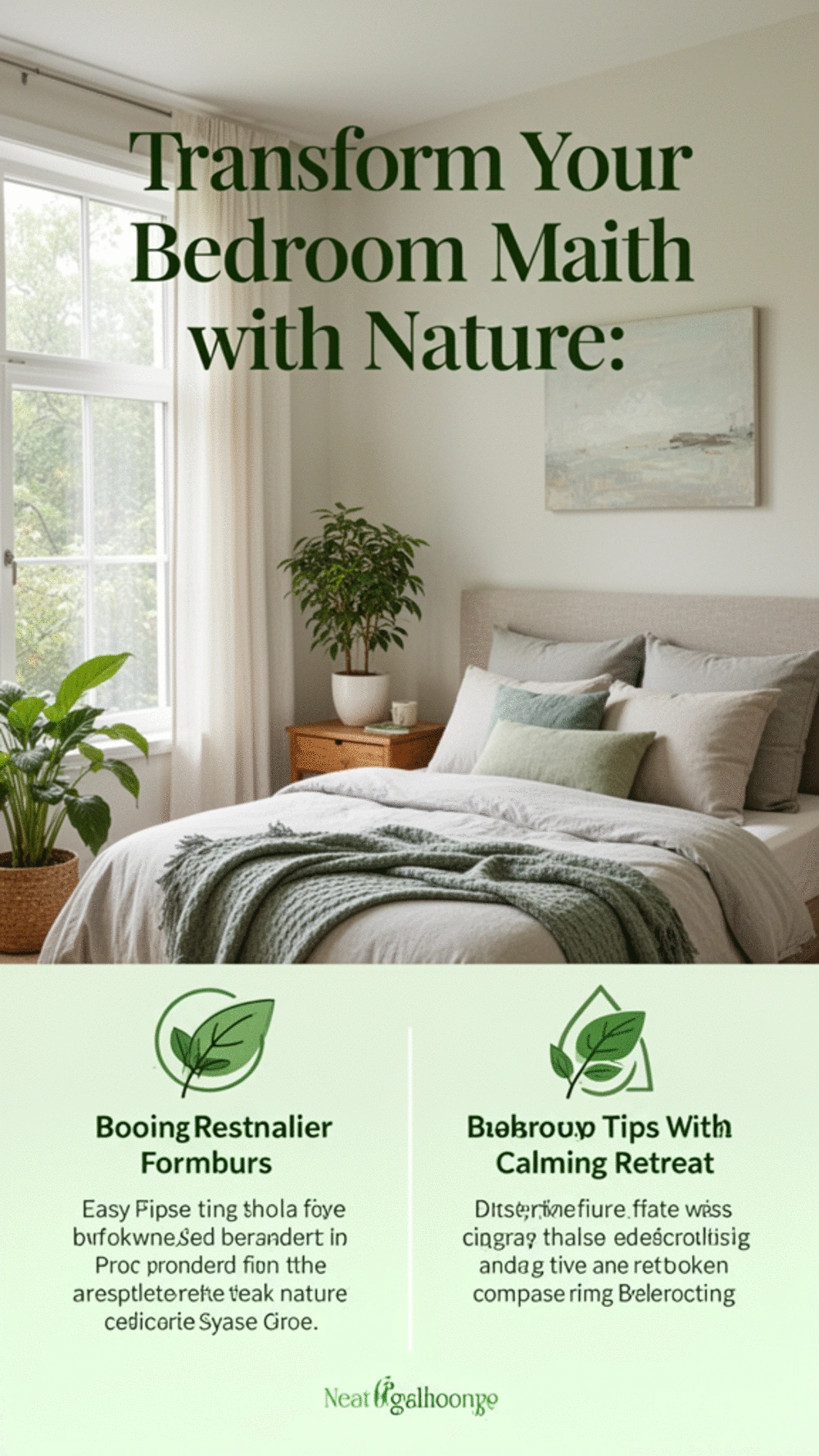 Transform Your Bedroom with Nature: Easy Tips for a Calming Retreat