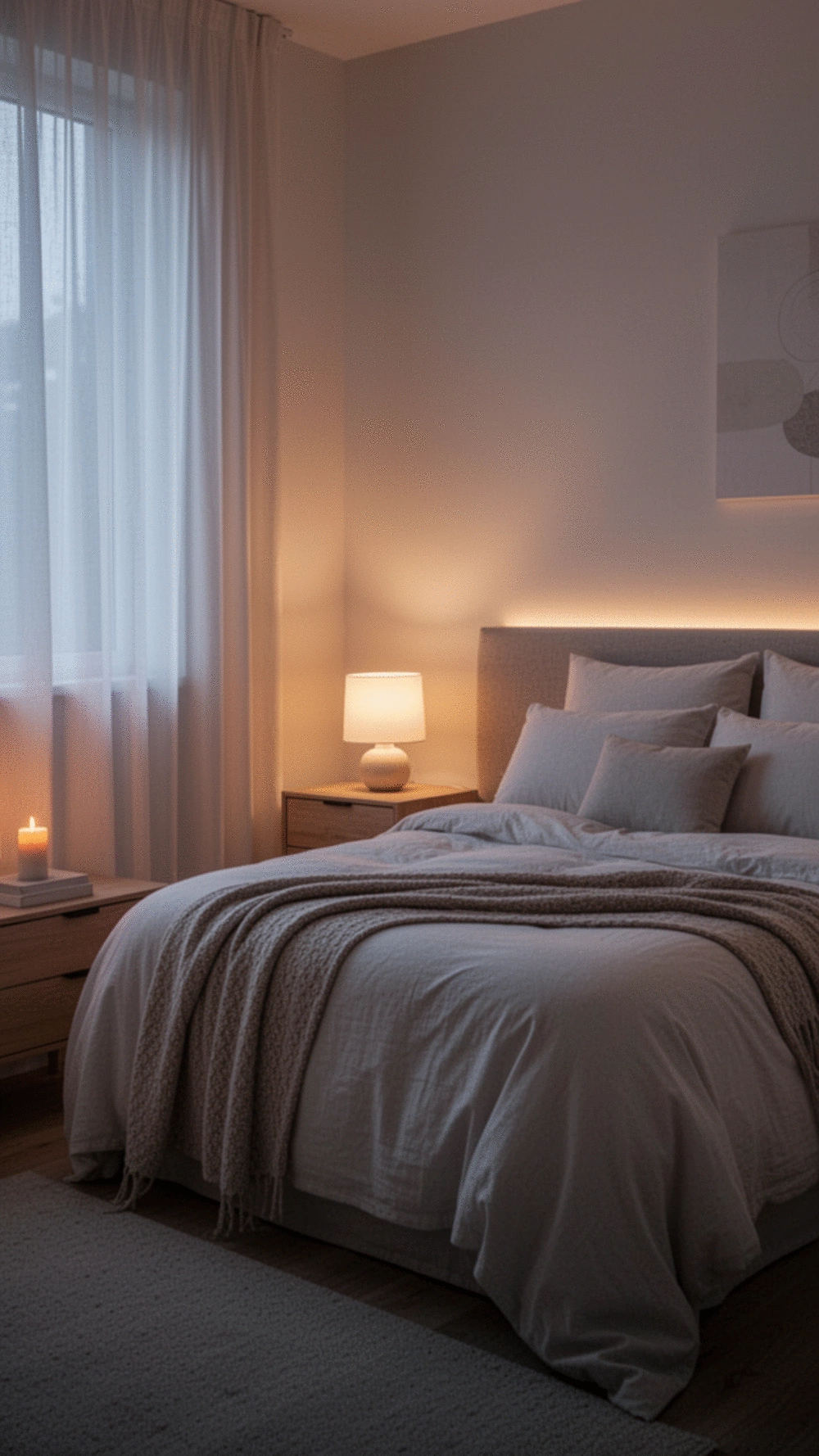Transform Your Bedroom with Soft Lighting for Serenity