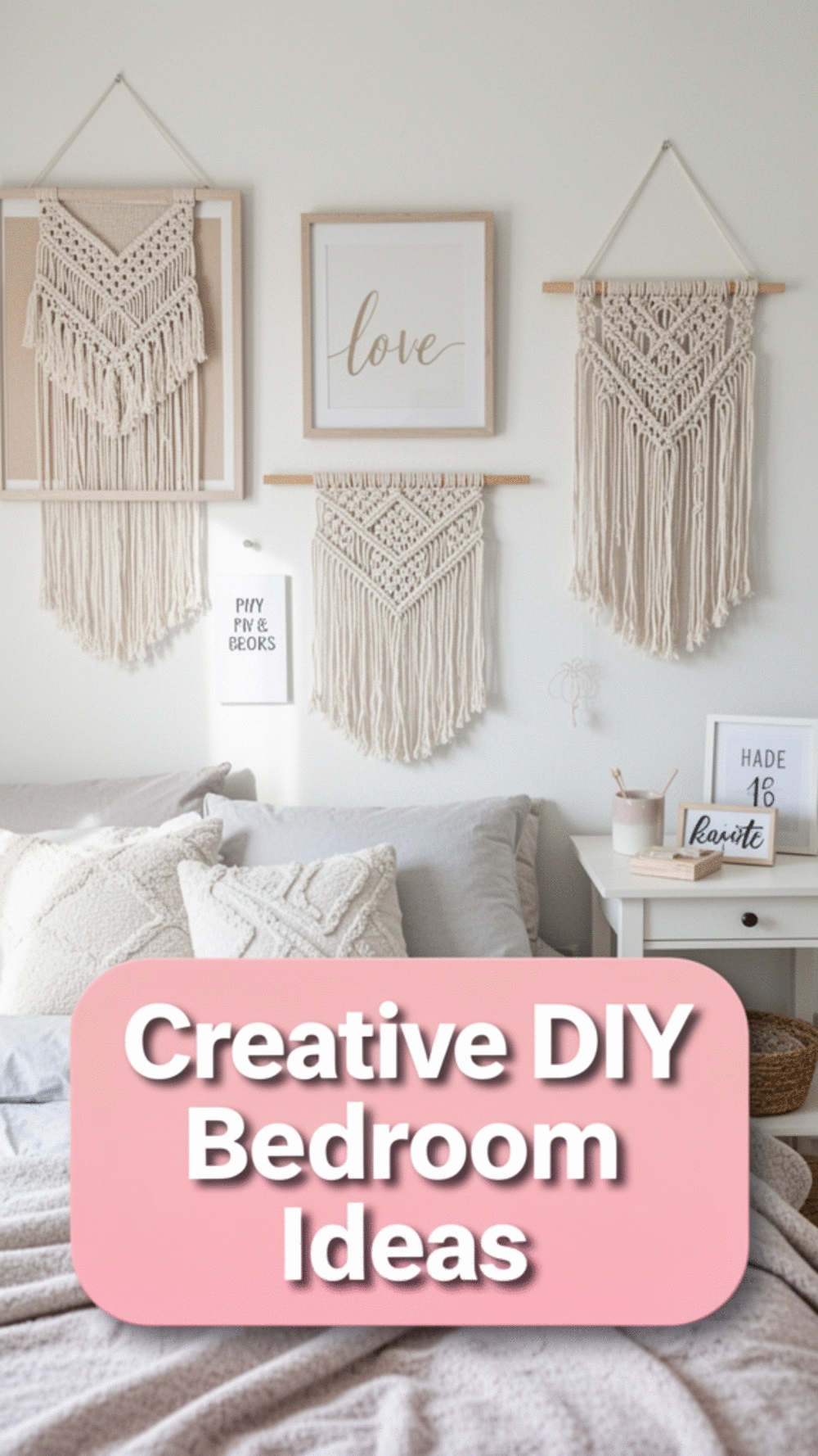 DIY Decor Projects: 5 Creative Ideas to Personalize Your Bedroom
