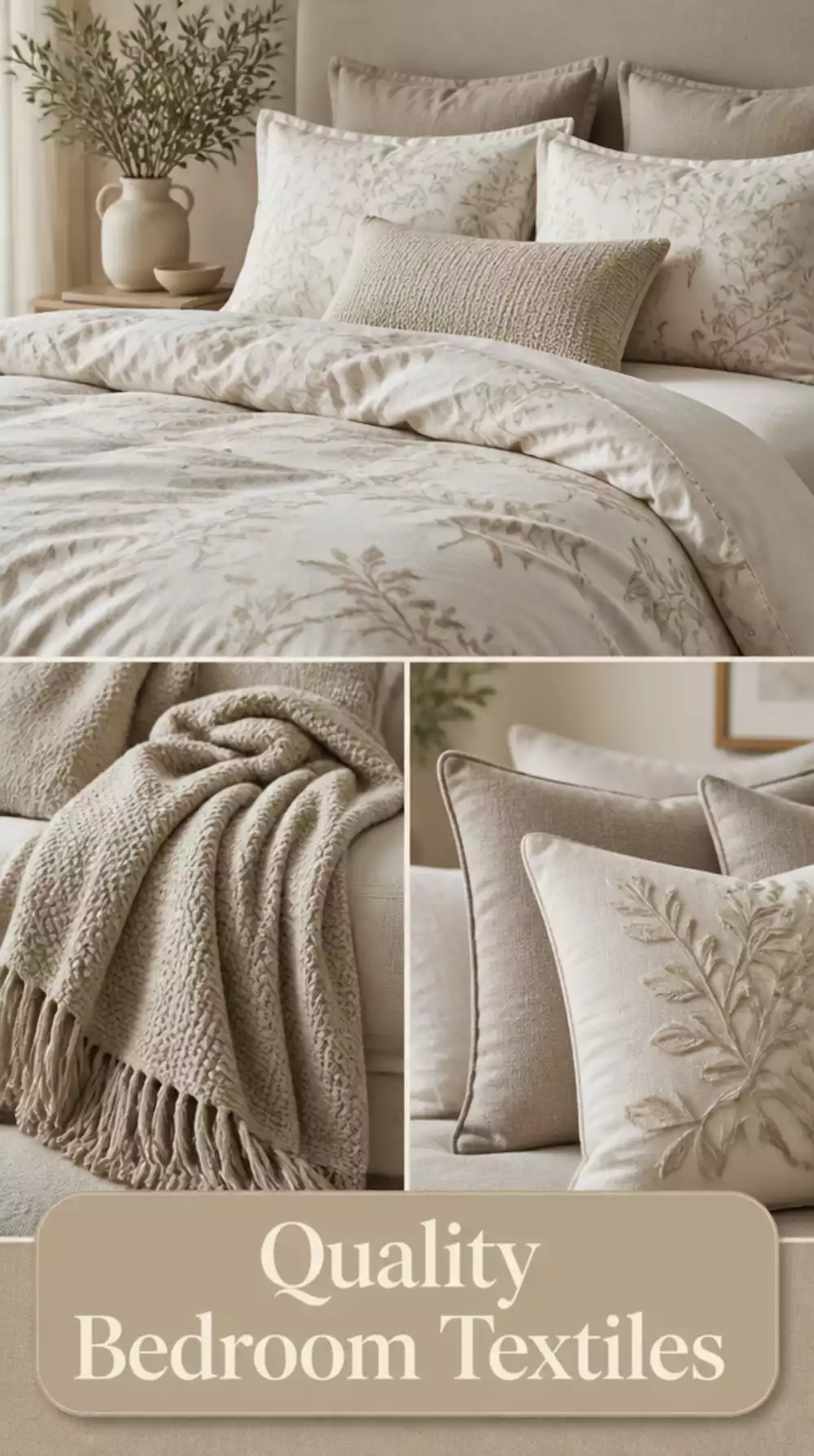 Why Fewer But Higher-Quality Bedroom Textiles Always Look More Luxurious