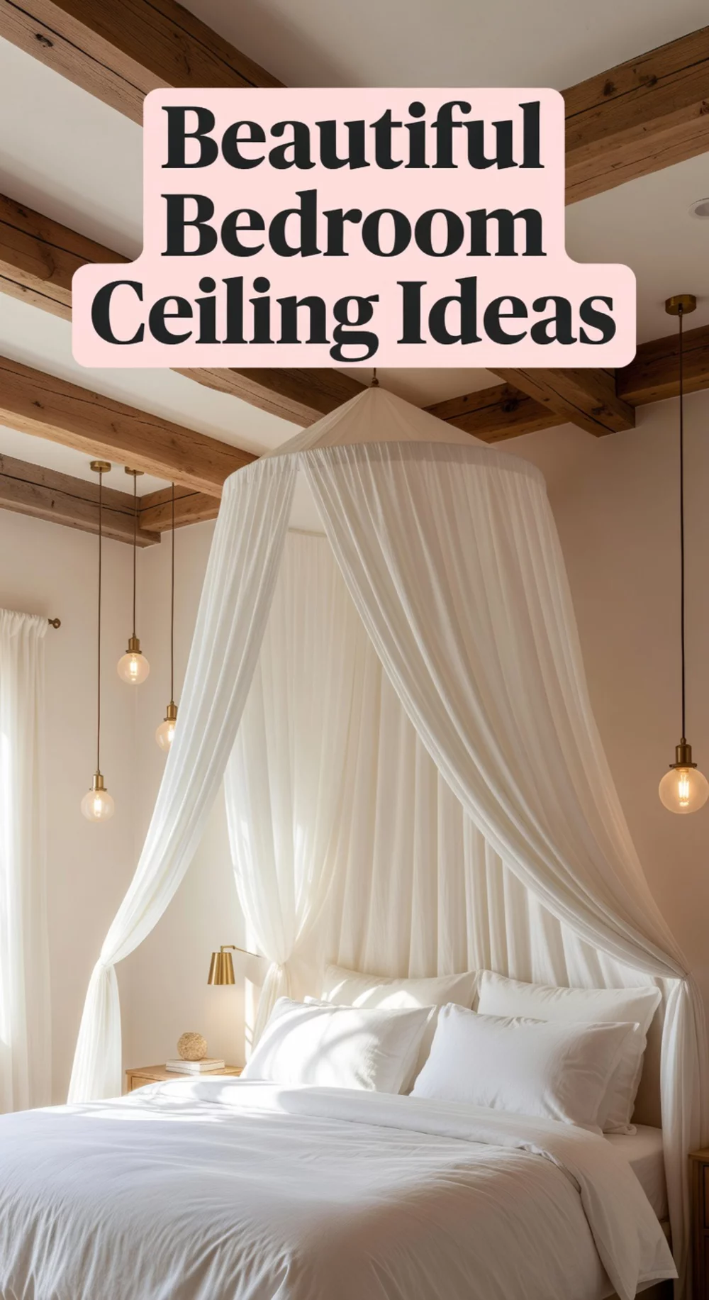 Beautiful Bedroom Ceiling Ideas for Dramatic Style