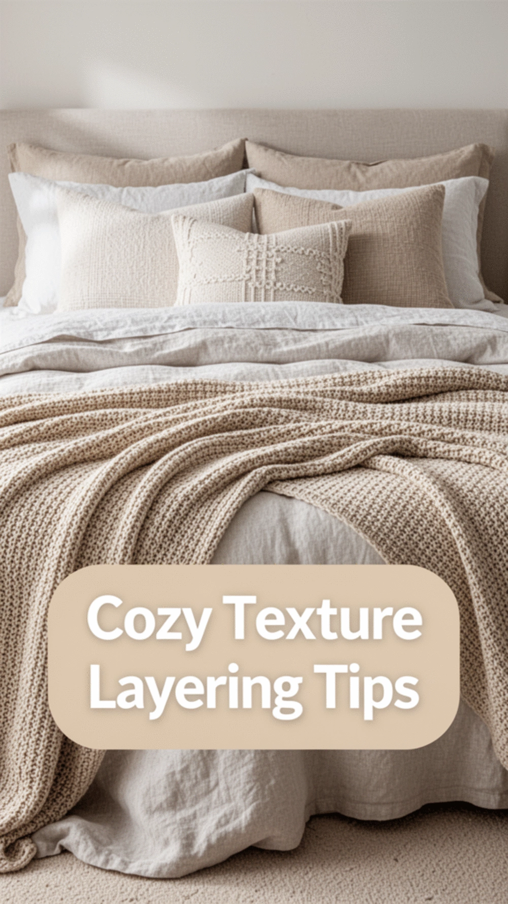 Layering Textures for a Cozy Bedroom Atmosphere