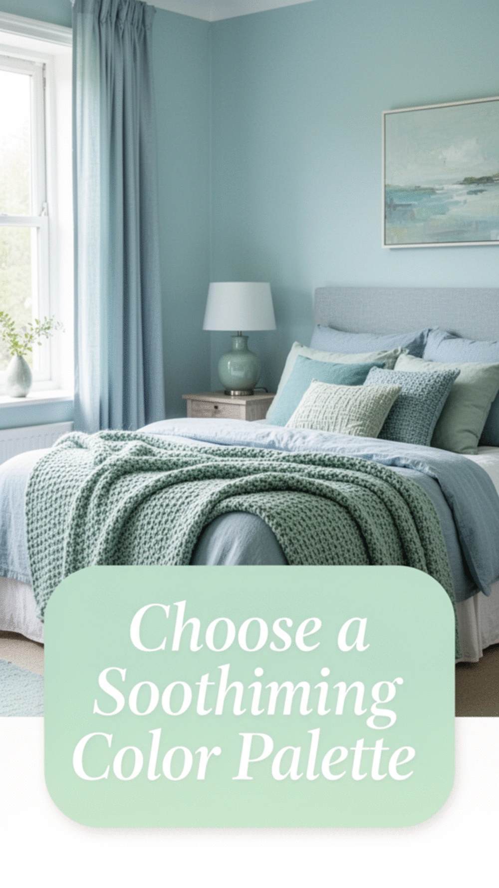 Create a Serene Bedroom with a Soothing Color Palette