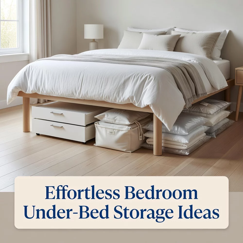 Effortless Bedroom Under-Bed Storage Solutions