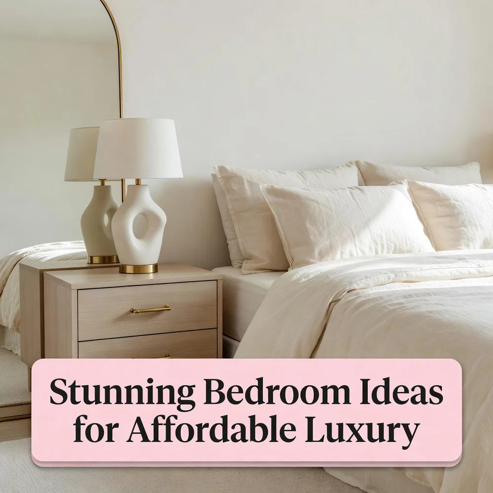 Stunning Bedroom Ideas for Affordable Luxury