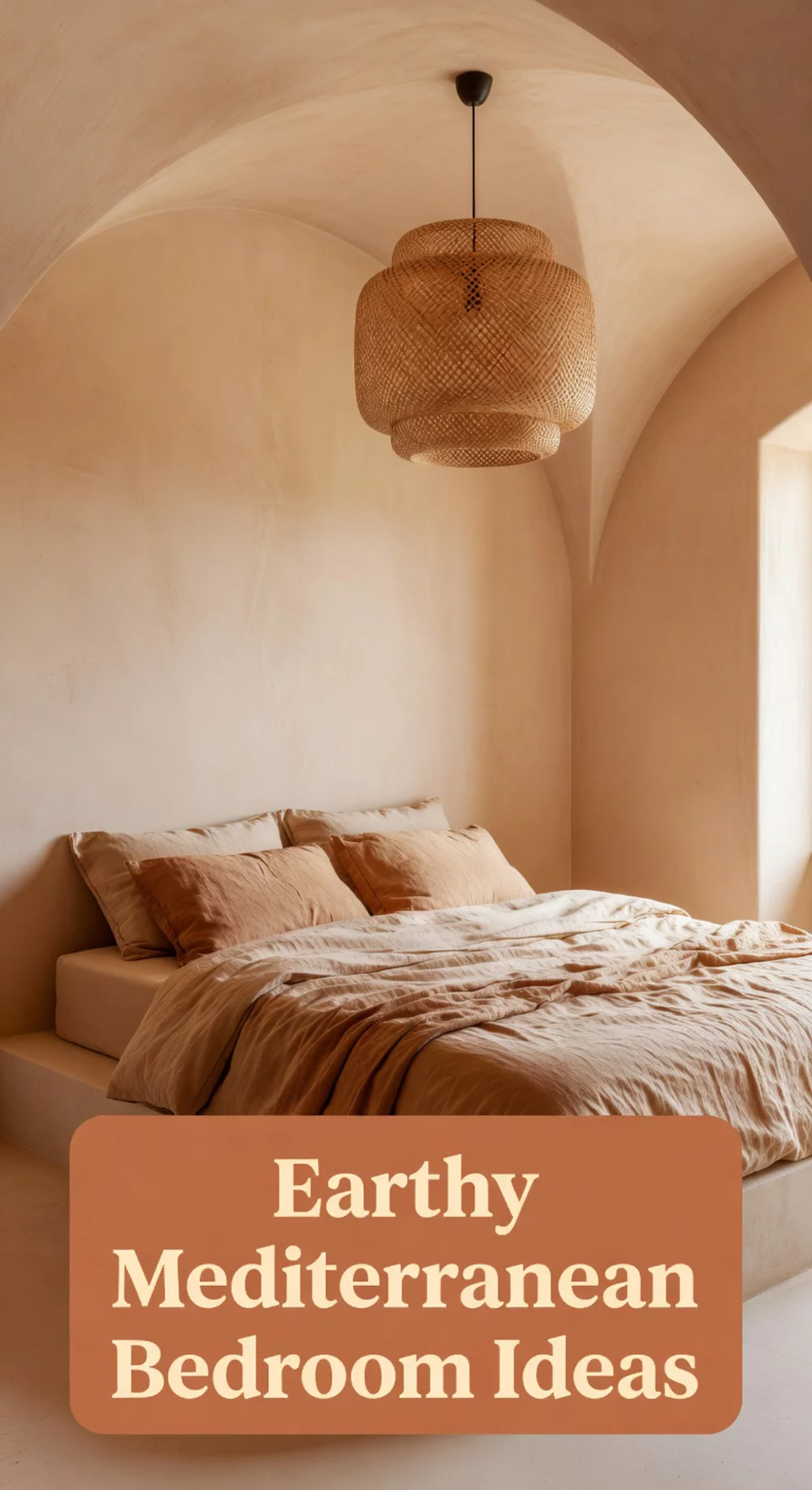 Earthy Mediterranean Bedroom Ideas for Cozy Comfort