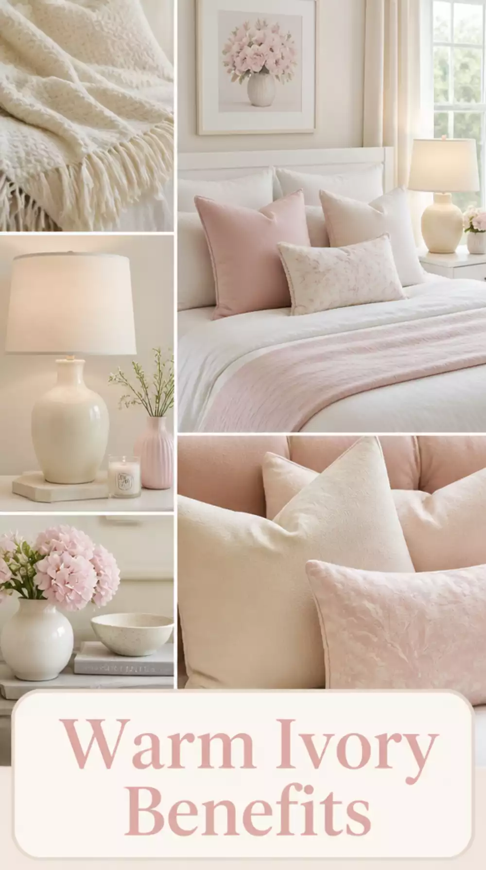 Why Warm Ivory Always Works Better Than Bright White in a Pastel Bedroom