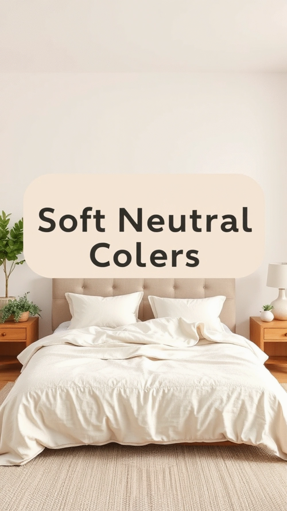 Bedroom Decor Ideas Using Soft Neutral Colors