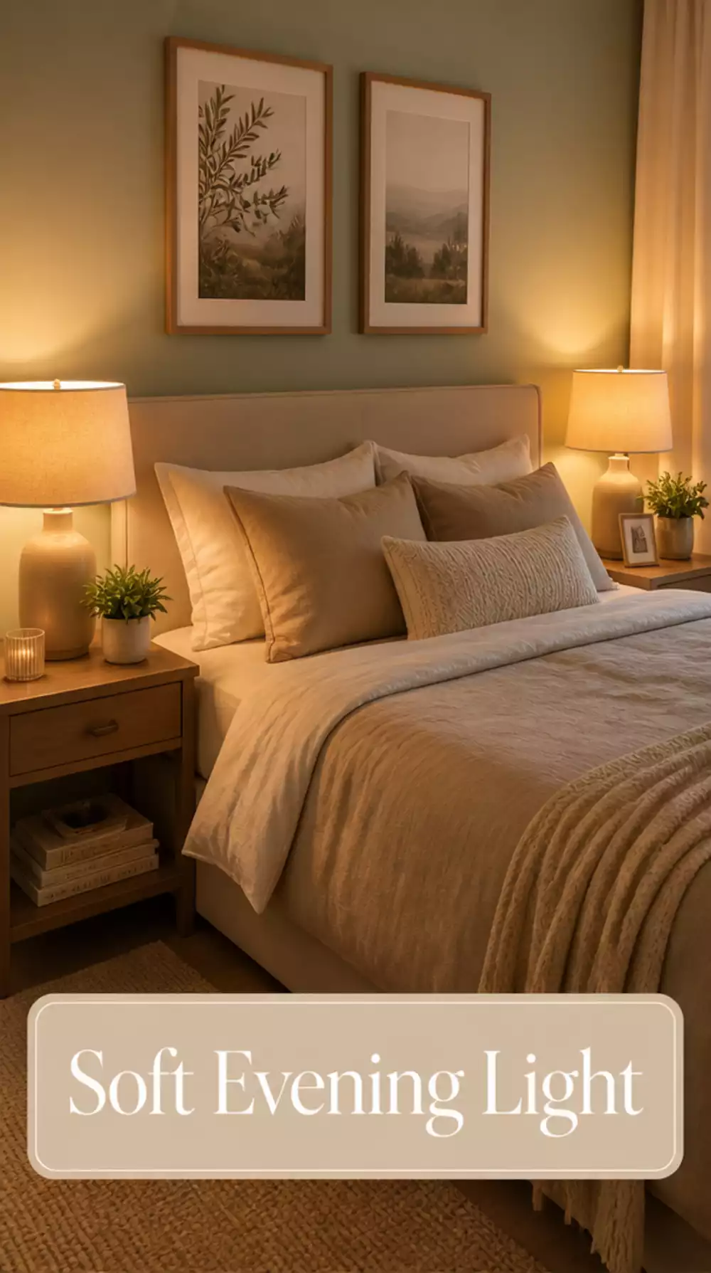 Bedroom Dimmable Table Lamps for Soft Evening Light