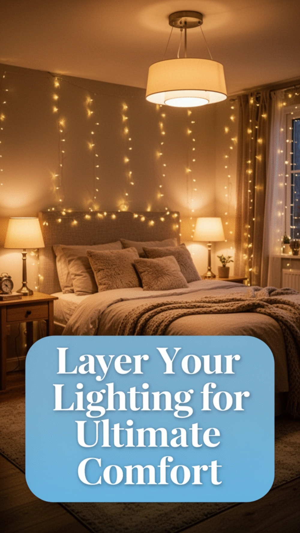 Transform Your Bedroom with Layered Lighting for Ultimate Relaxation